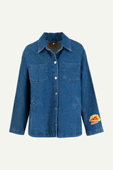 Jacke Love Shack Ocean Indigo Denim Embroidery