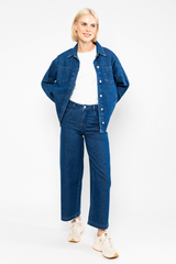 Jacke Love Shack Ocean Indigo Denim Embroidery