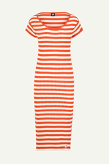 Kleid Laissez Fairy Chic Knit Stripe Red