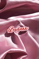 Bügelbild Patch Badass