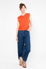 Top Tiny Crew Sunset Of Cannes Red