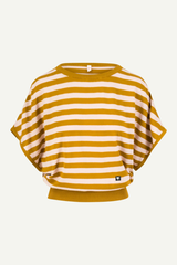 Shirt Picnic Friend chic knit stripe brown