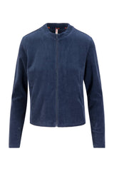 Cardigan Jolly Zip Up Blue Grape Taste