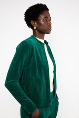 Cardigan Jolly Zip Up Green Grape Taste