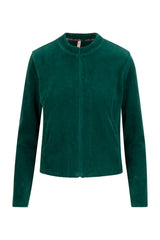 Cardigan Jolly Zip Up Green Grape Taste