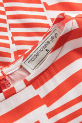 Top Stripes Gone Wrong Weirdo Tomato