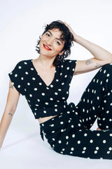 Top Bowing Up Your Day Polkadots