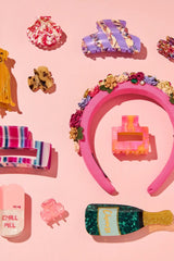 Haarklammer Cowboystiefel