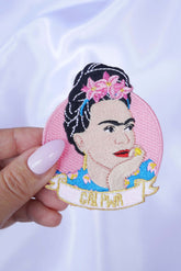 Bügelbild Patch Frida Kahlo