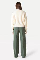 Hose Almoore Pleated Dark Moss