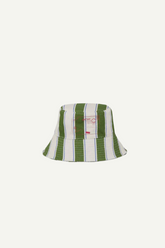 Hut Canvas Bucket Hat Banana Palm Green