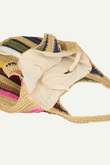 Tasche Striped Wafted Bag Multi Color