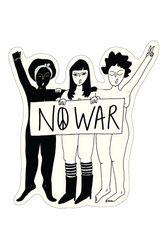 Sticker "No War"