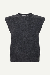 Pullover Alindra Strick Longseeve Grey Melee