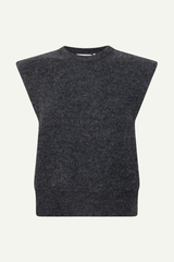 Pullover Alindra Strick Longseeve Grey Melee