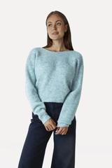 Pullover Aladea Strick Longseeve Blue Heaven Melee