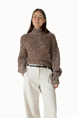 Pullover Aldylan Strick Longseeve Garnet Rose Melee