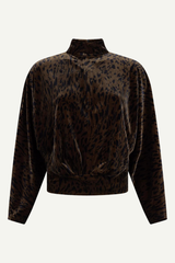 Top Alarwen Animal Longseeve Animal Gradient