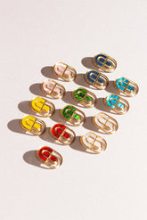 Devin No. 1 Ohrstecker verschiedene Farbvarianten