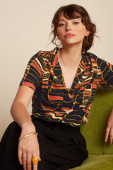 Bluse Bella Wildly Black