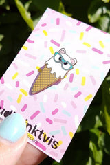 Pin "Cat Ice Cream"