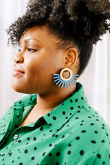 Calypso Ohrstecker verschiedene Farbvarianten