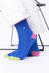 Socken Electric Blue Vintage