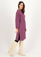 Midi-Kleid Celebrate The Glamour Shine Like A Diamond Check