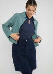 Cord Rock The Corduroyal Blau