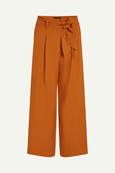 gestrickte Paperbag Hose in orange von King Louie