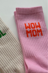 Socken Wow Mom