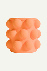 3D Vase orange aus Maisstärke und Zuckerrohr von Fiastra Design im Youmee.market Bern