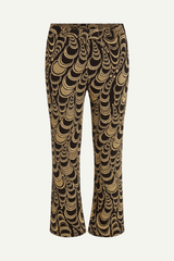 Luz Cropped Pants Bobbin Jacquard