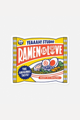 Sticker „Ramen is Love“