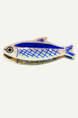 Haarklammer Sardine