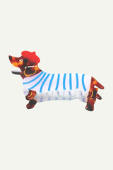 Haarklammer Französischer Dackel