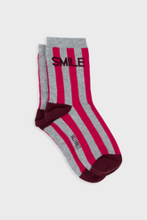 Socken Striped Smile