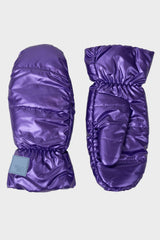 Handschuh-Fäustlinge Metallic Violet