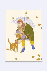 Postkarte "Fall of the patriarchy"