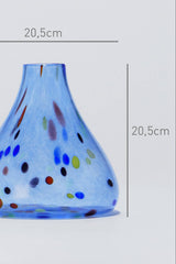 Glasvase Éden Blue