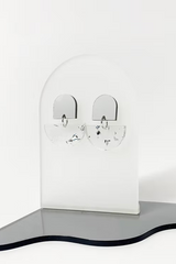 Ohrschmuck Cara Silver Speckle