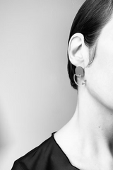 Ohrschmuck Cara Silver Speckle