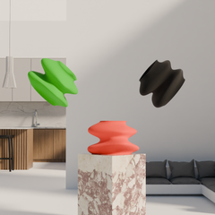 Capri Vase Rot Klein