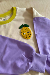 Bügelbild Patch Zitrone