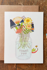 Karte "Thank You Magical Mason Jar"