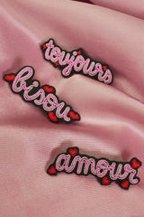 Brosche Anstecknadel Bisou