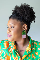 Anya Ohrstecker in Rose Green