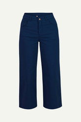 Jeans High Waist Culotte Sapphire Majesty Blue