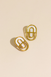 Devin No. 1 Ohrstecker Perlmutt