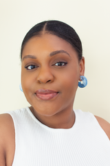 Isla Midi Ohrstecker Blue